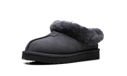 Tazzette Genuine Shearling Collar Slipper WMNS "Obsidian" 1134810 OBS - view 4