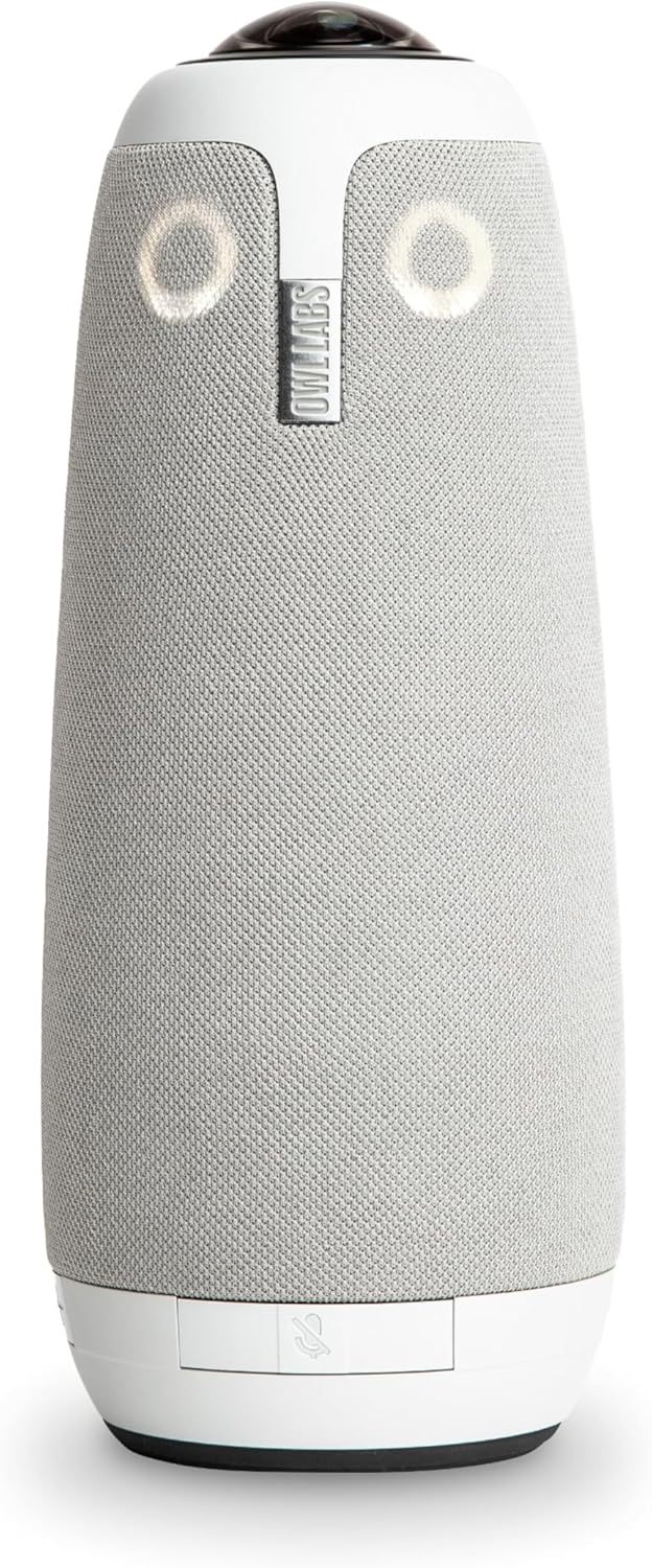 Owl Labs Meeting 3, caméra Intelligente de visioconférence à 360° en HD 1080p (focalisation Automatique sur la Personne Qui Parle, Zoom Intelligent et égalisation du Bruit) - Gris