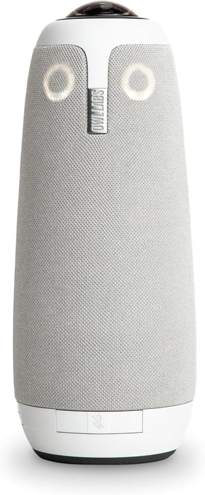 Owl Labs Meeting 3, caméra Intelligente de visioconférence à 360° en HD 1080p (focalisation Automatique sur la Personne Qui Parle, Zoom Intelligent et égalisation du Bruit) - Gris