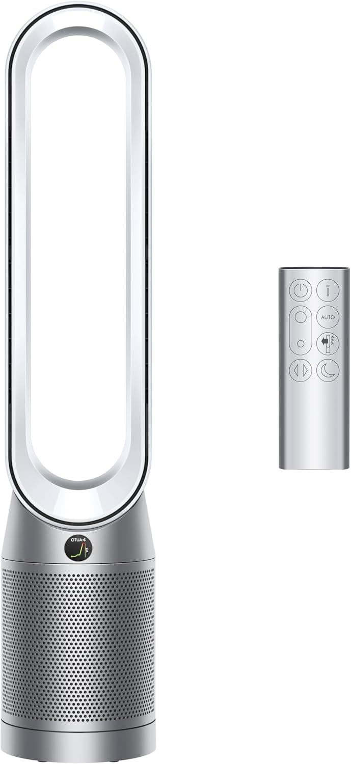 Dyson – Purificateur d'air intelligent et ventilateur Purificateur Cool, blanc/argenté - TP07