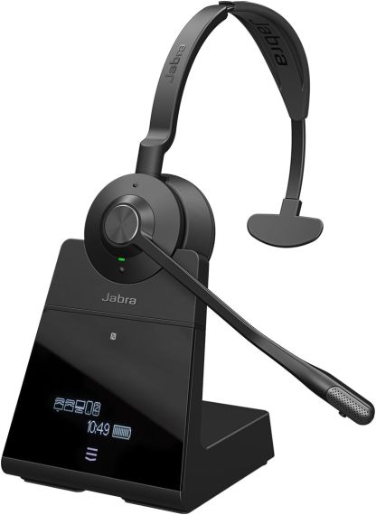 Engage 75 SE Casque Mono avec Coussinet pour Le Casque, Base, Alimentation électrique, câble USB-C vers USB-A de 1,5 m, câble de téléphone de Bureau, Guide de démarrage Rapide, Garantie et