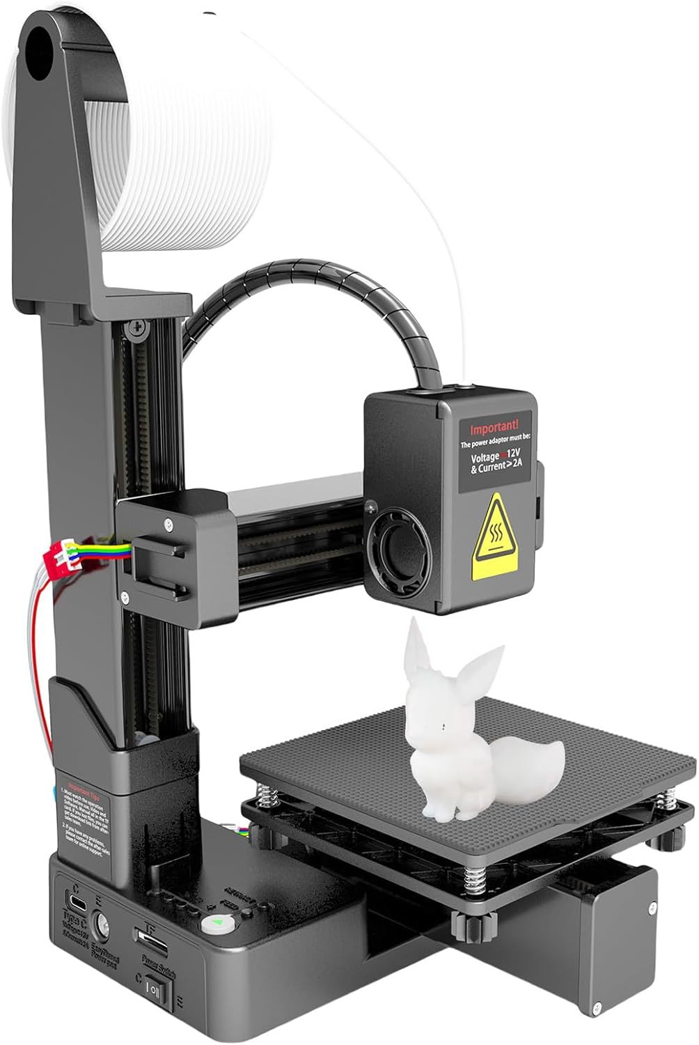 Imprimante 3D à niveau d'entrée avec logiciel de découpe automatique pour les amateurs de commerce électronique, d'éducation à domicile et d'impression