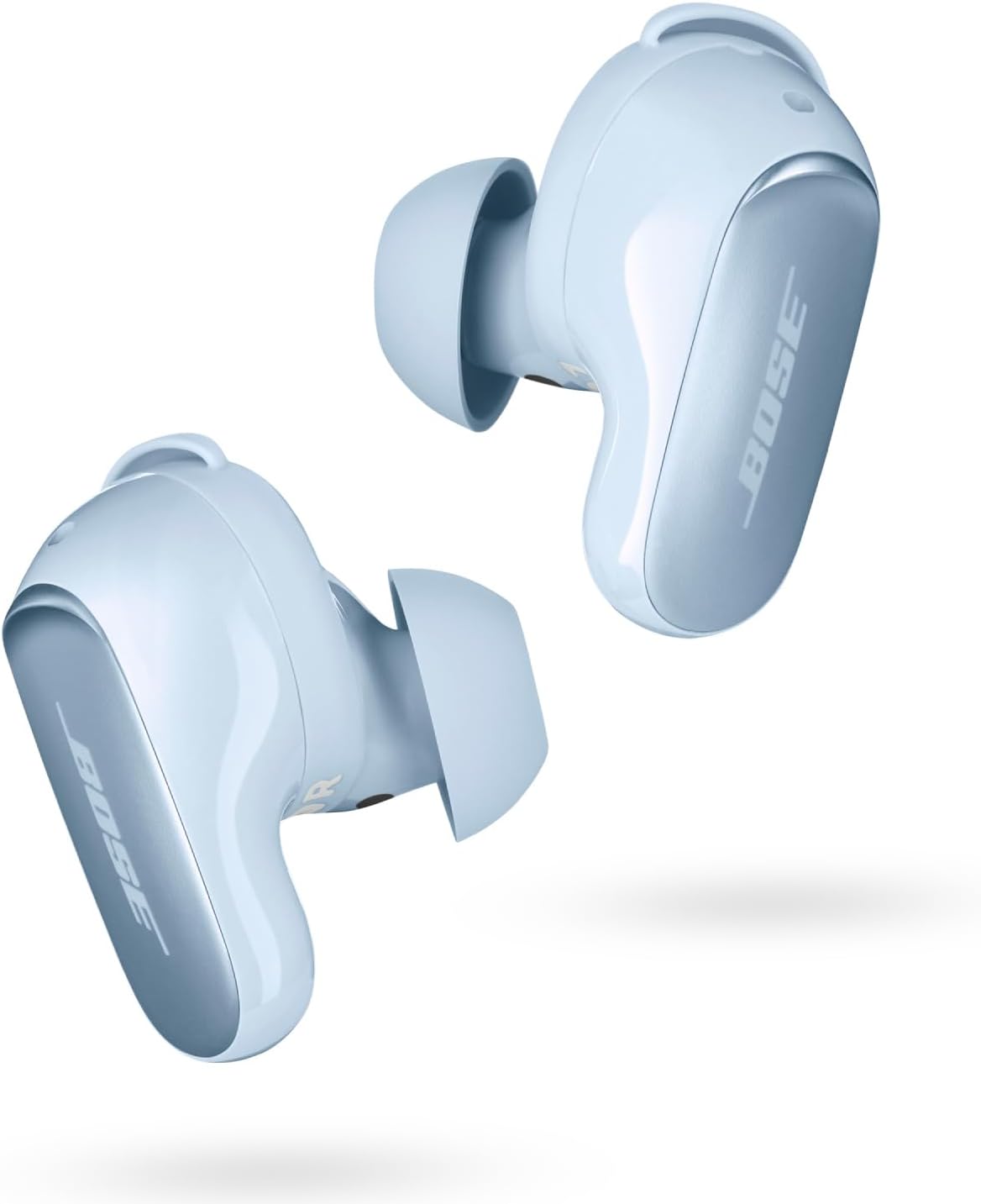 Bose QuietComfort Ultra Earbuds, Écouteurs sans fil à réduction de bruit, Écouteurs Bluetooth 5.3 avec audio spatial d’une grande autonomie, Bleu Pierre De Lune - Édition Limitée