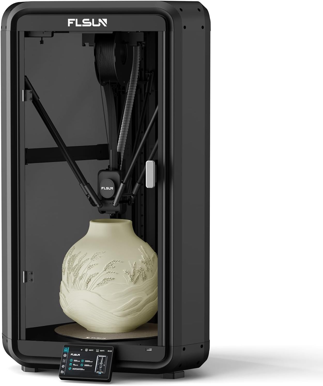 Imprimante 3D Ultra-rapide FLSUN T1 Pro, 1000 mm/s Max., Accélération 3 000 mm/s², Extrudeuse Directe à Double Engrenage, Nivellement Entièrement Automatique, Surveillance Intelligente par IA (T1 Pro)