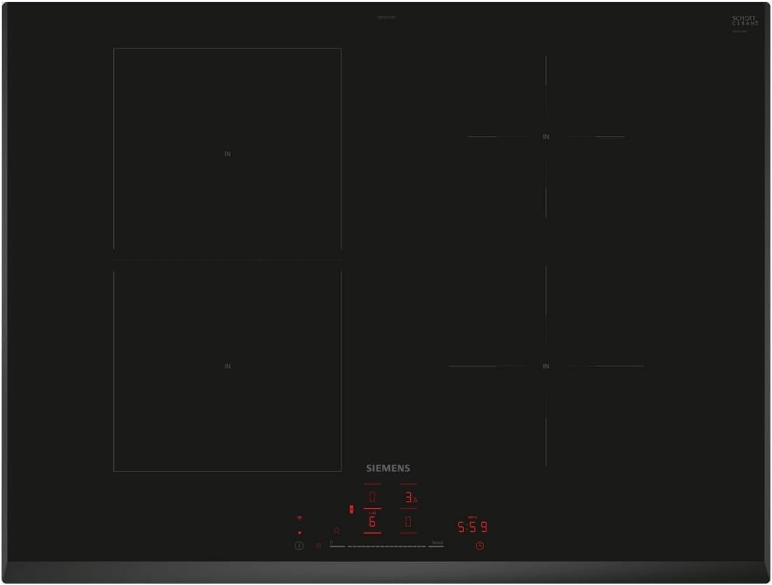 SIEMENS Plaque induction ED751HSB1E, IQ500, 70 cm, Combizone