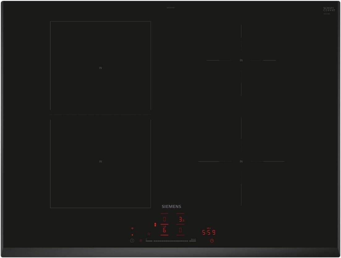 SIEMENS Plaque induction ED751HSB1E, IQ500, 70 cm, Combizone