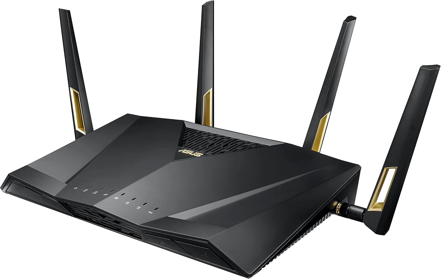 Routeur de jeu Asus RT-AX88U Pro (système Ai Mesh WLAN, WiFi 6 AX6000, moteur de jeu, agrégation de liens LAN Gigabit 8x, processeur QC 1,8 GHz, AiProtection, USB 3.0) (routeur jusqu'à 220 m²)