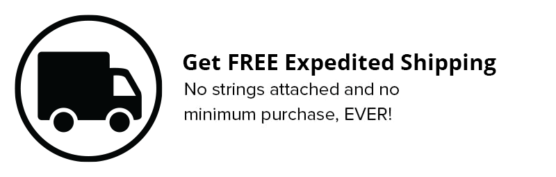 VIP Perks: Expedited Shipping for FREE!