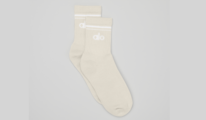 Unisex Half-Crew Throwback Sock