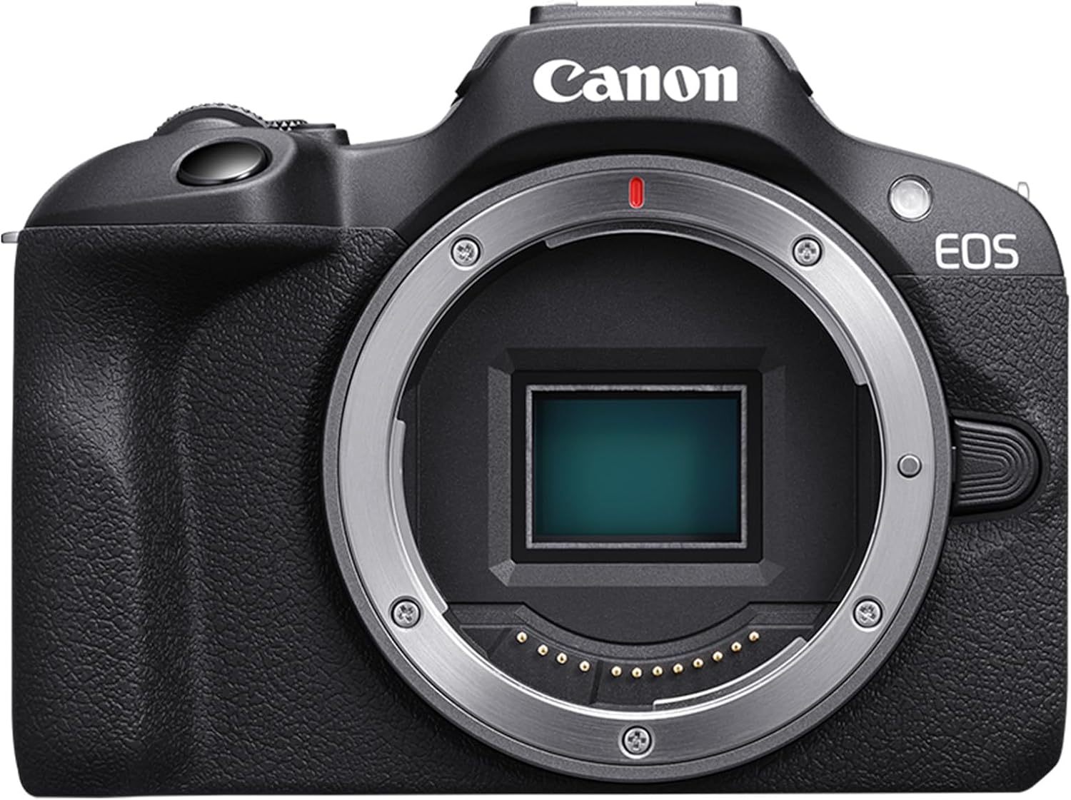 Canon EOS R100 Appareil Photo Hybride Compact à capteur APS-C stabilisé 24M Pixels, Vidéo 4K, Wi-FI, AutoFocus Dual Pixel, boitier Nu Noir