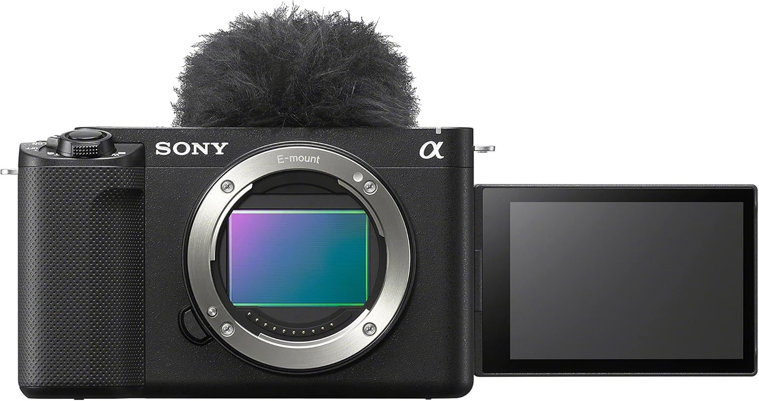 Sony ZV-E1 | Appareil vlog Hybride Pro - Plein Format à optiques interchangeables - 4K 60p, 12,2 mégapixels - système numérique de stabilisation à 5 Axes