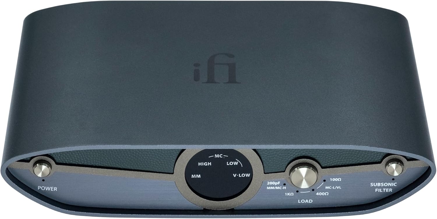 Zen Phono 3 - Préamplificateur MM et MC Phono - Précision RIAA avec sortie équilibrée - Quatre sélections de gain MC/MM de 36dB à 72dB - Alimentation interne high-tech 1.2MHz propre