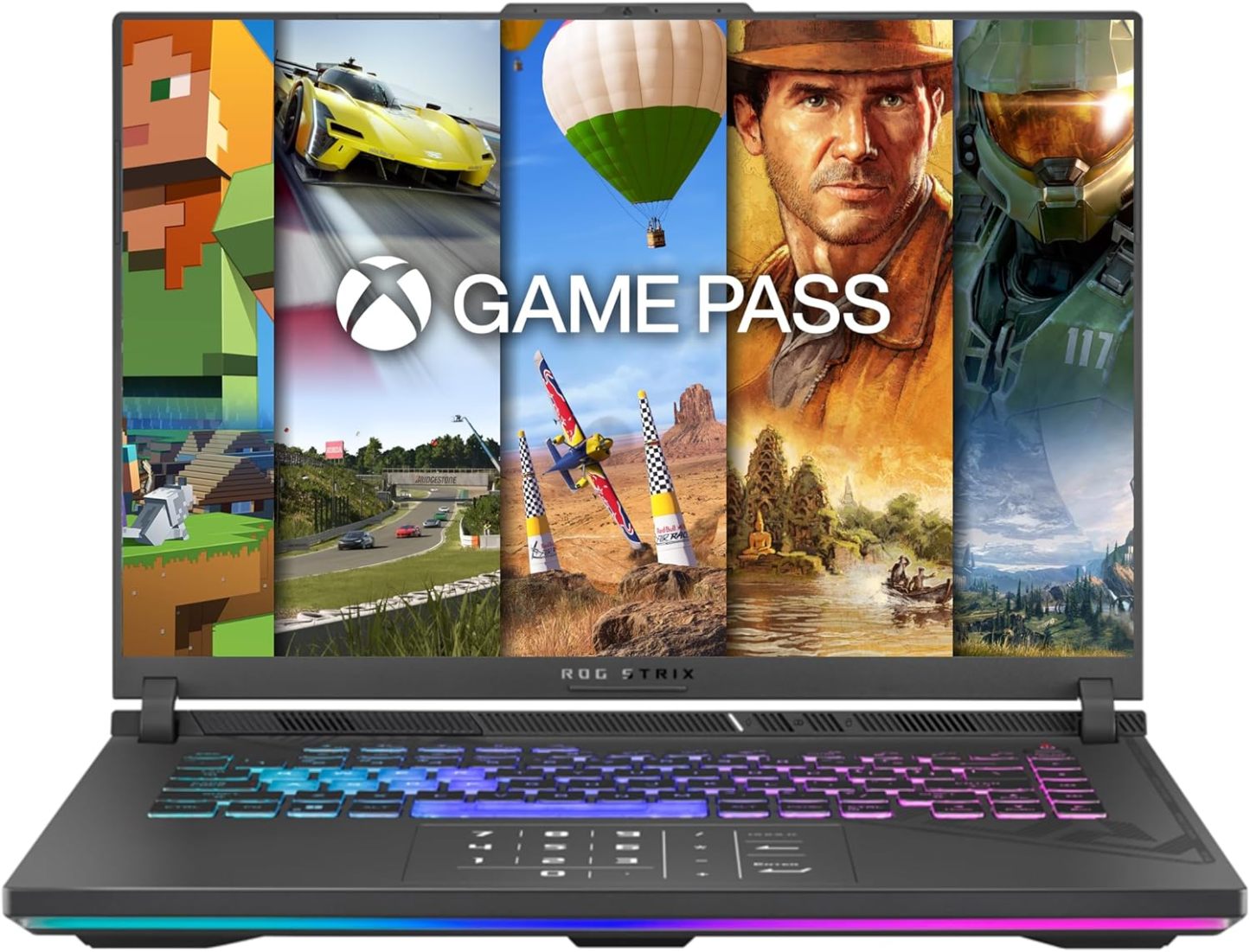 ASUS ROG STRIX-G16-G614PR-RV080WEAN 16 Pouces FHD Plus 165Hz Pc Portable (Processeur AMD R9-8940HX, 16GB DDR5, 1TB PCIe 4.0 NVMe SSD, NVIDIA GeForce RTX 5070 Ti GPU, Windows 11 Home) – Clavier AZERTY