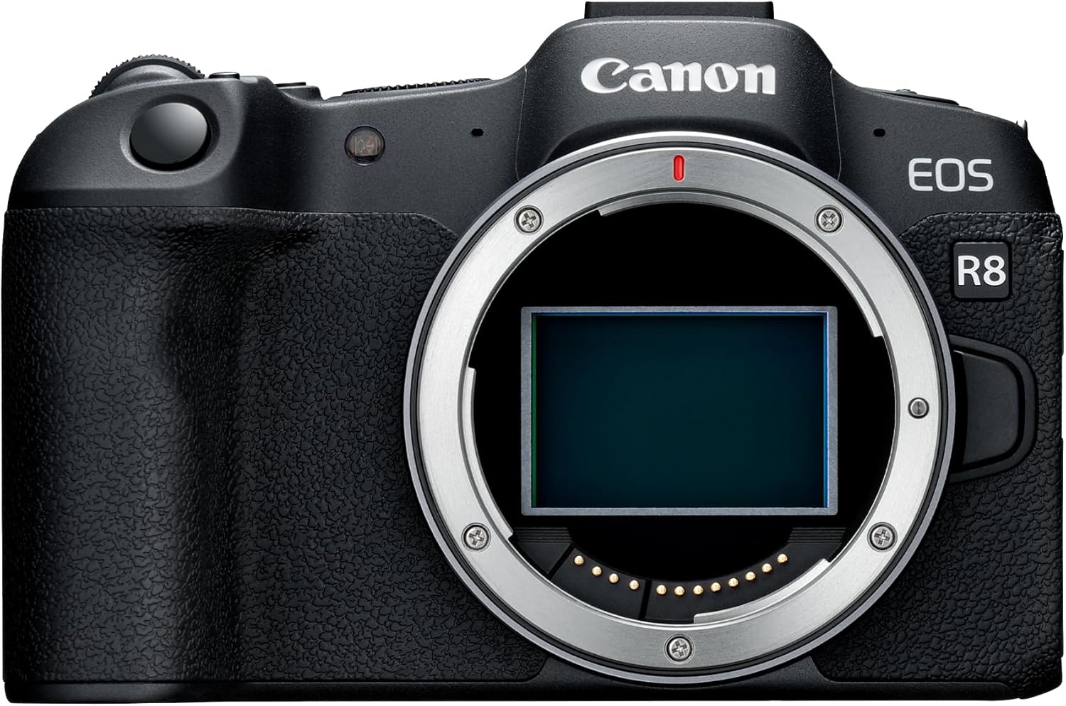 Canon EOS R8 (Gehäuse) – 24,2MP Vollformat-Systemkamera – Dual Pixel CMOS AF II, 4K bis 60p, bis zu 40B/s, Touchdisplay, WLAN, Bluetooth & USB-C - Für Vollformat-Kreativität konzipiert