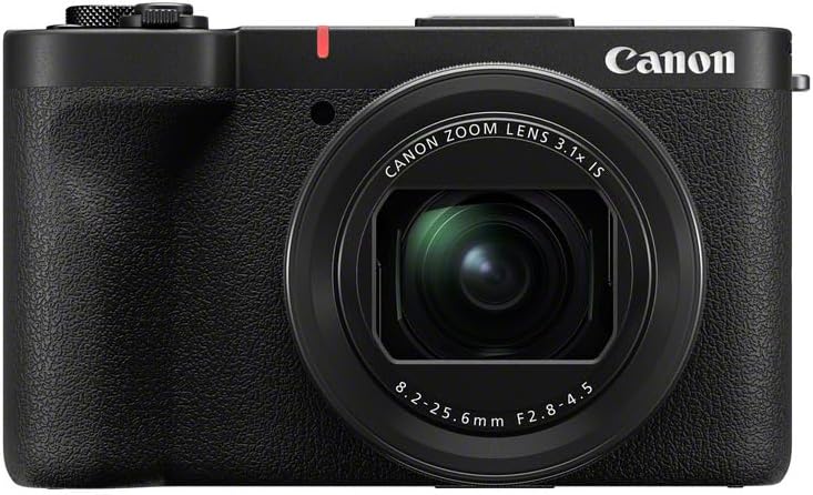 Canon PowerShot V1 - Caméra pour Le Vlog avec Objectif Ultra Grand-Angle f/2.8 | Matériel pour Créateurs de Contenu | Vlog et Voyage | Connexion Via USB et Wi-FI