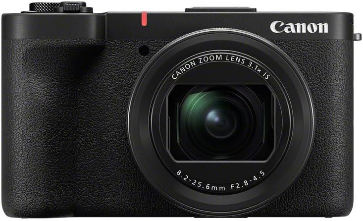 Canon PowerShot V1 - Caméra pour Le Vlog avec Objectif Ultra Grand-Angle f/2.8 | Matériel pour Créateurs de Contenu | Vlog et Voyage | Connexion Via USB et Wi-FI