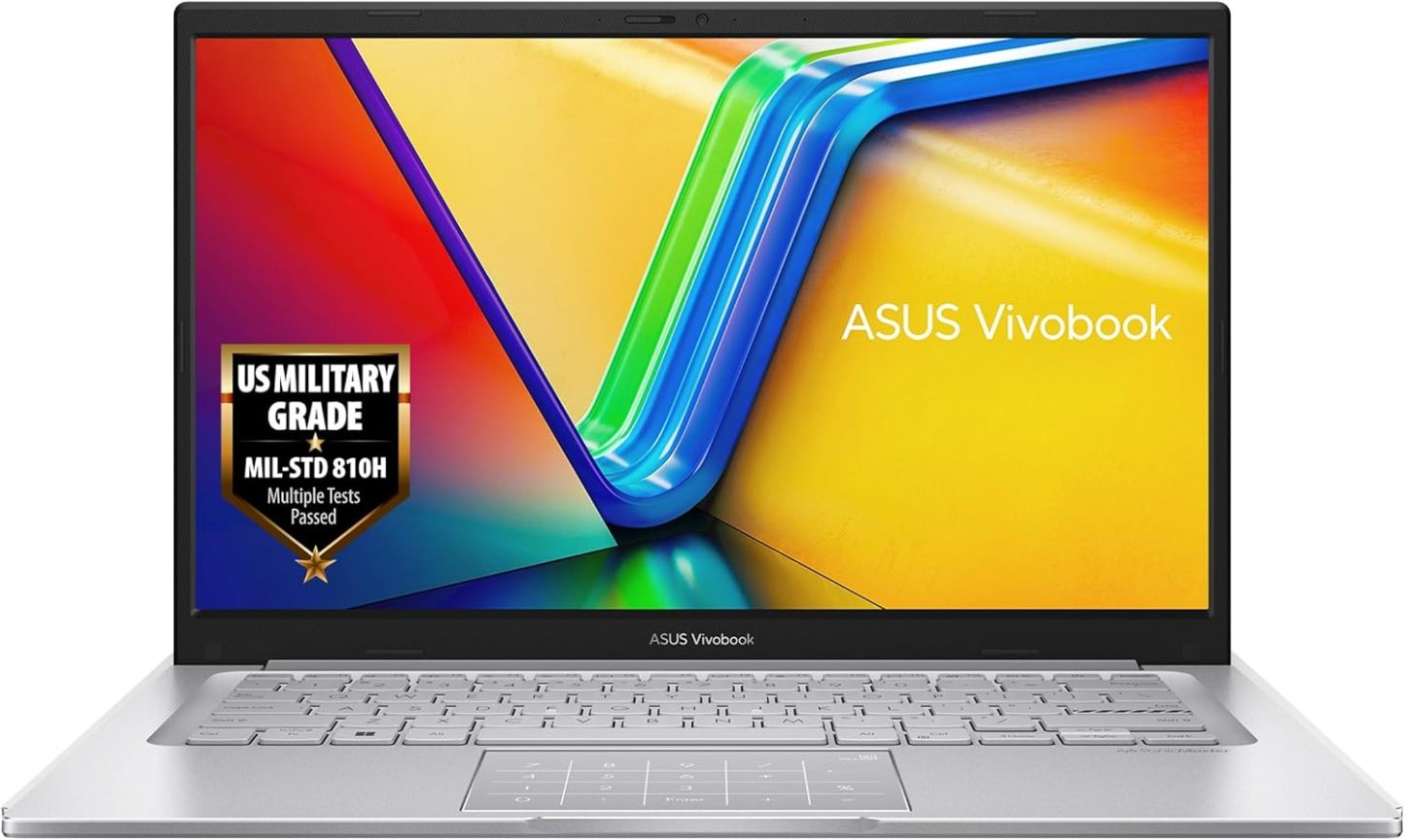 ASUS Vivobook 14 S1404VA-JAL999W 14 Pouces FHD PC Portable (Processeur Intel Core i5-1335U 4.6Ghz, 16 Go de RAM, 512 Go SSD NVMe, Intel Iris X Graphics, Windows 11 Home) - Clavier AZERTY