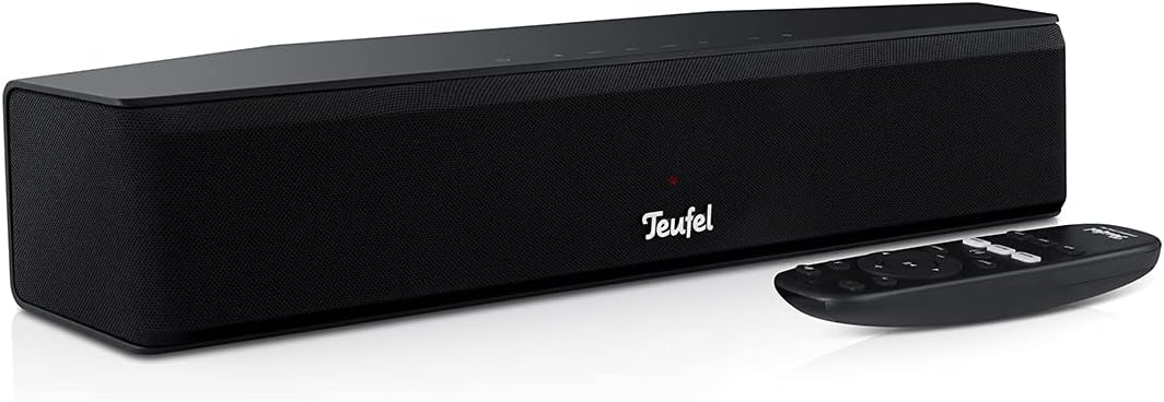Teufel Cinebar One Barre de Son Bluetooth Dynamore HDMI CEC Arc (Black)