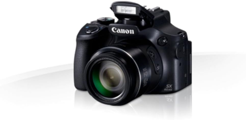 Canon SX60 Appareil Photo Numérique Compact 3"(7,62 cm) 16,1 Mpix Zoom Optique 65x HDMI/USB/Wi-FI Noir