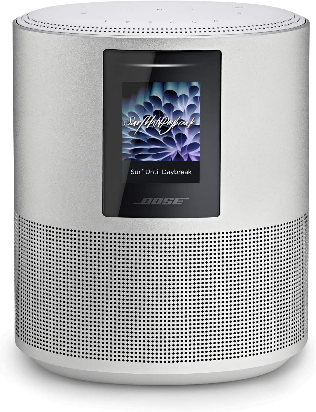 Bose Home Speaker 500 Enceintes avec Alexa d’Amazon et l’Assistant Google intégrée - Silver