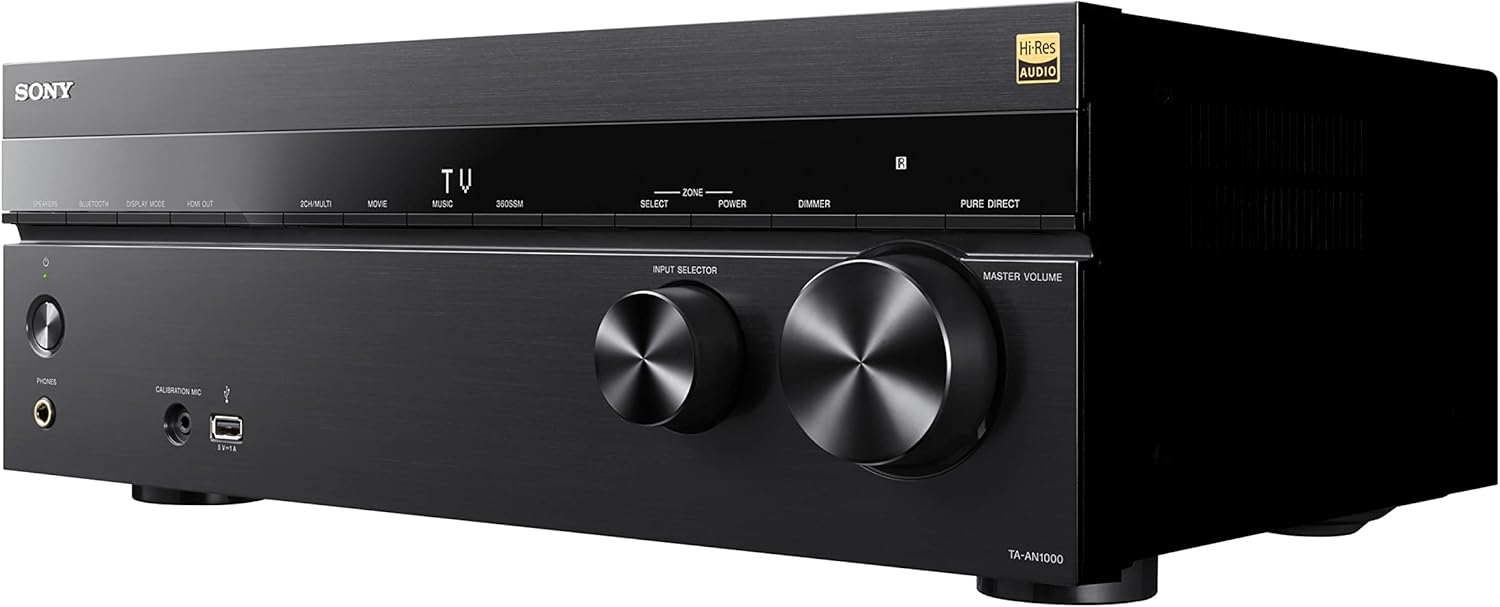 Sony TA-AN1000 | Amplificateur AV 8K - 7.2 canaux avec 360 Spatial Sound Mapping