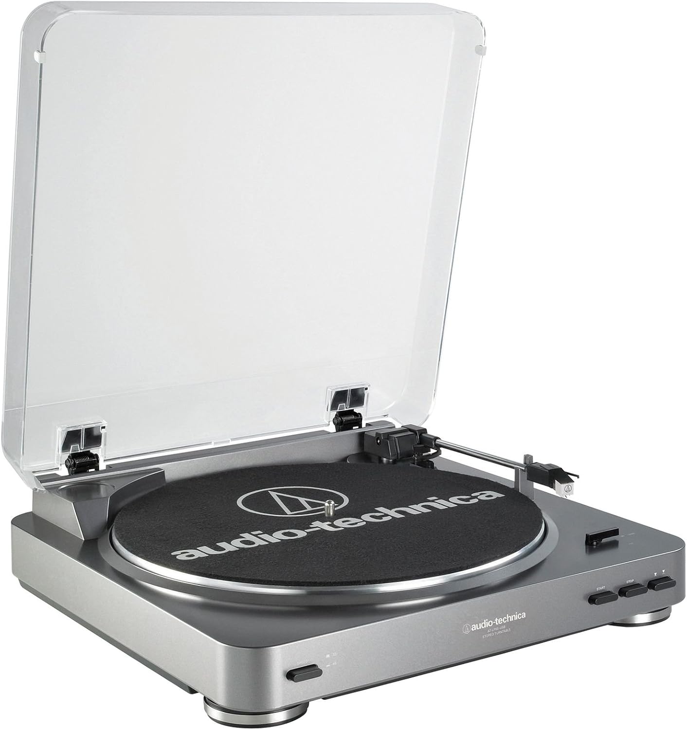 Audio-Technica AT-LP60USB Tourne-Disque USB Plateau Professionnel Aluminium