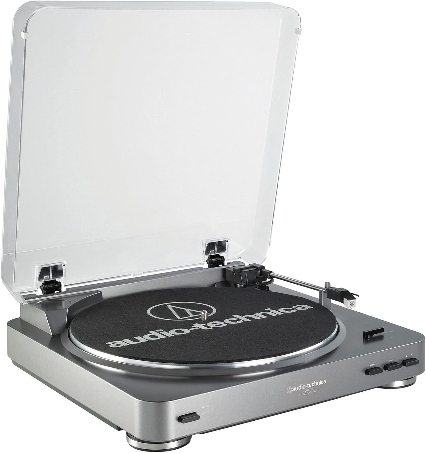 Audio-Technica AT-LP60USB Tourne-Disque USB Plateau Professionnel Aluminium