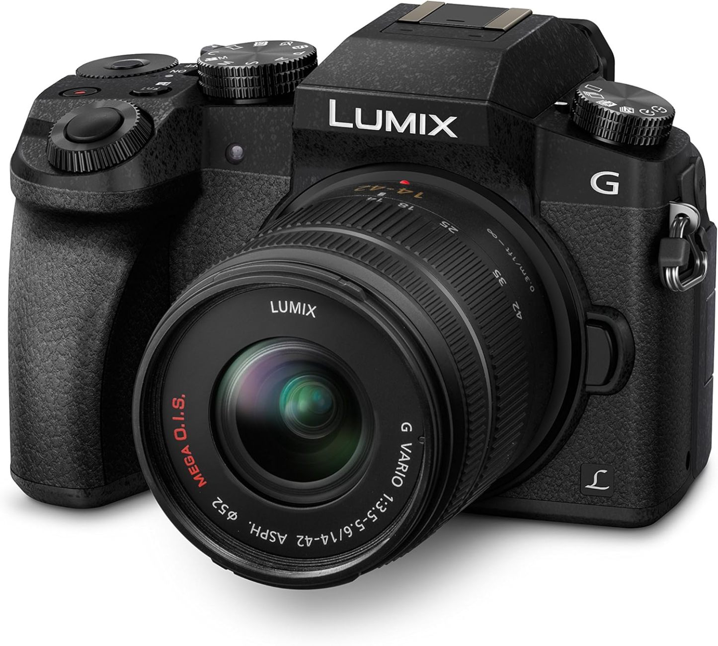 Panasonic Lumix DMC-G70KA-EGK, noir
