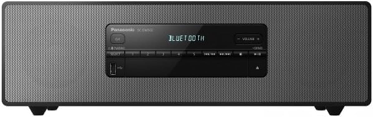 Panasonic SC-DM502-K Système stéréo Haut de Gamme avec Connexion Dab+ et Bluetooth, Noir