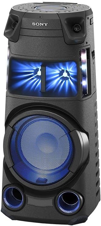 Sony MHC-V43D - Système Audio High-Power Bluetooth avec Son de Fête Grand Angle et éclairage Multicolore