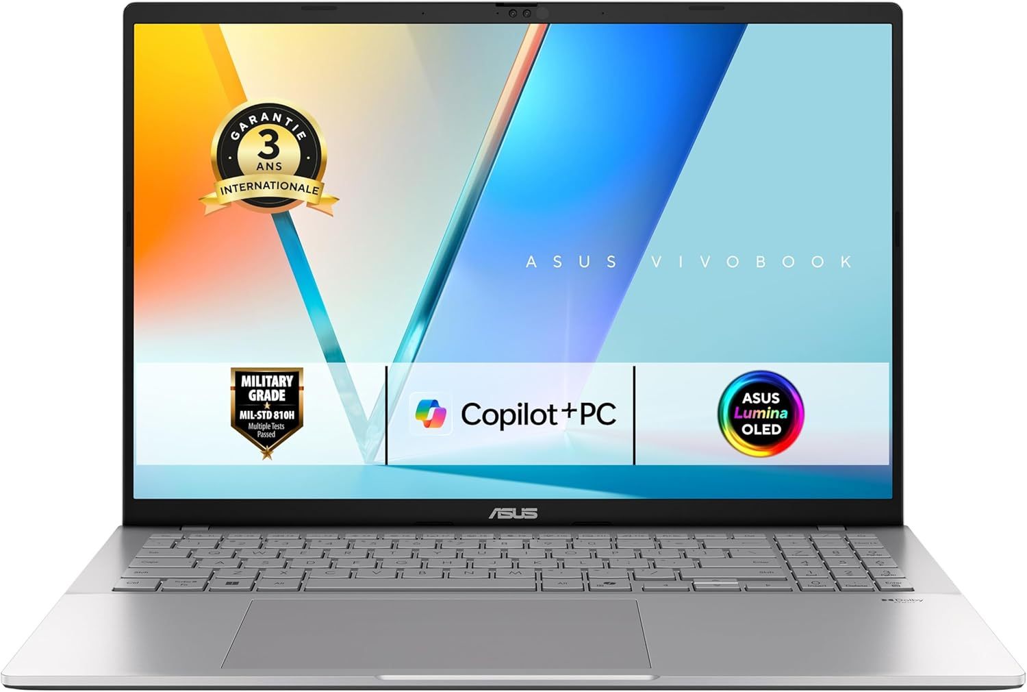 ASUS Vivobook S16 M3607KA-SH011W 16 Pouces FHD OLED (AMD RyzenAI 7 350, 16Go DDR5, 1To SSD, AMD RadeonGraphics, Windows 11 Home) – Clavier AZERTY