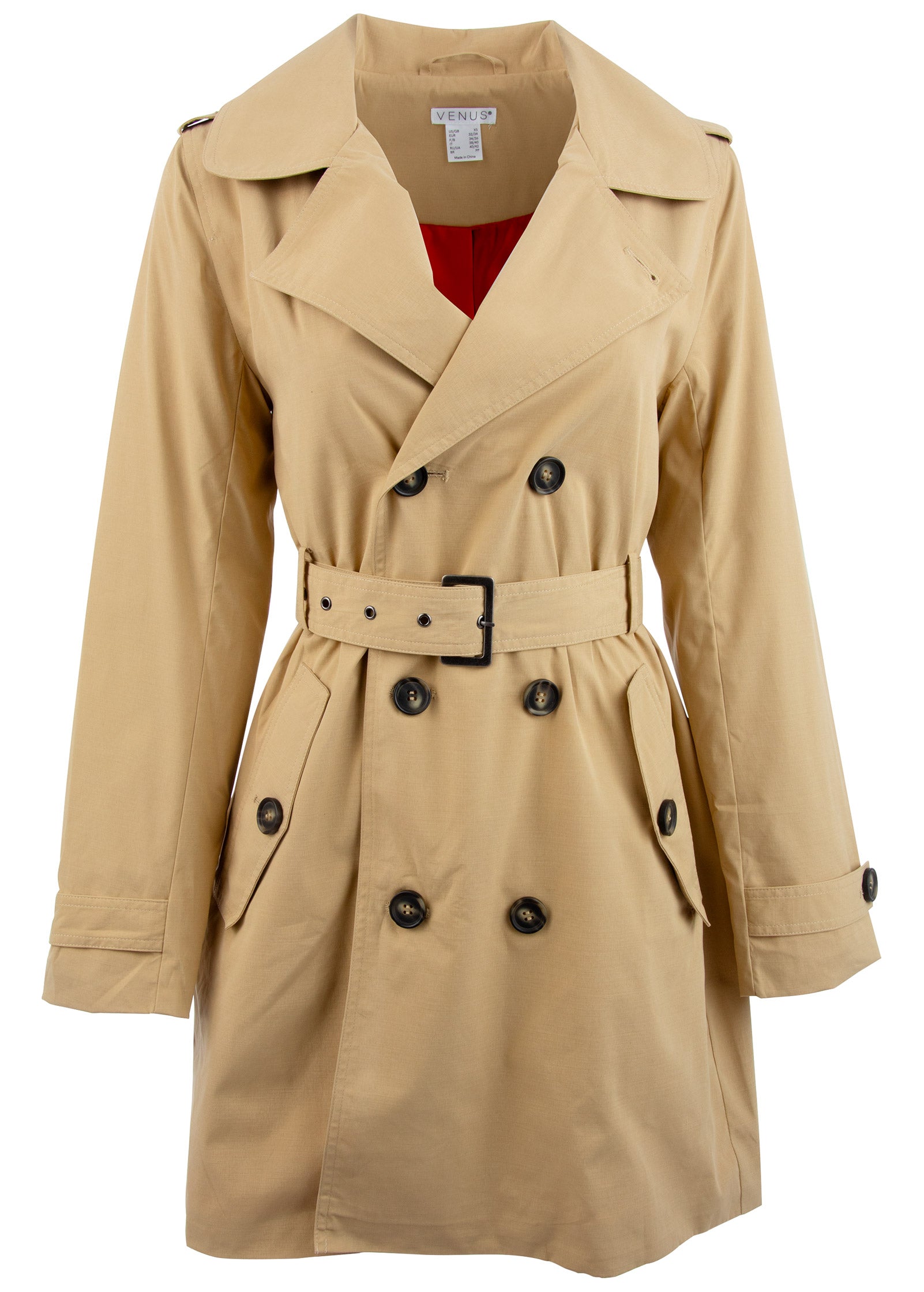 The Perfect Trench Coat - Gold-Basic Charm Store
