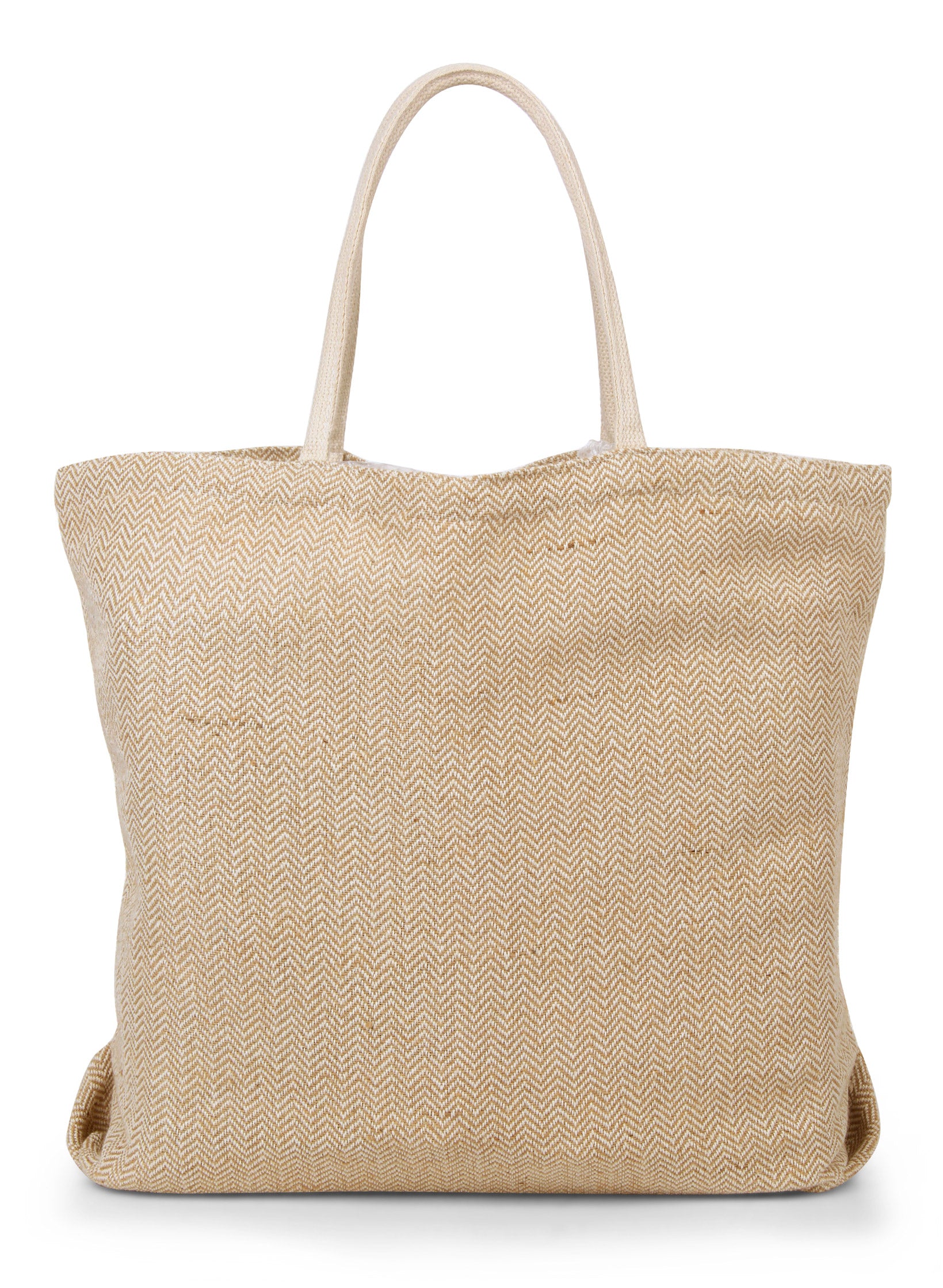 Basic Charm Tote Bag - Natural Multi-Basic Charm Store