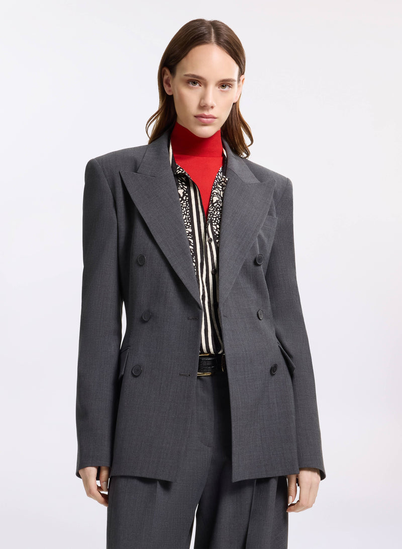 Wool Blend Blazer