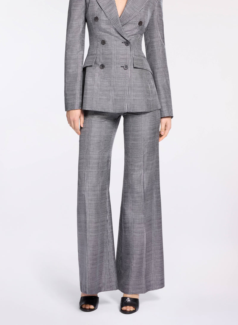 Printed Twill Pants
