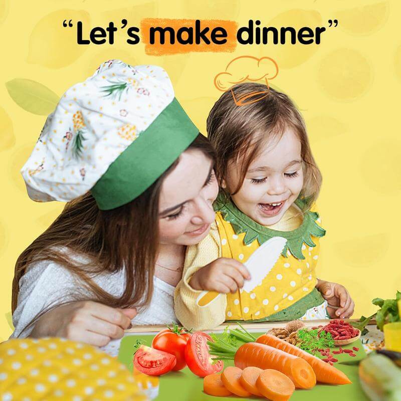 Marevon® Montessori Toddler Knife Set (28PCS)