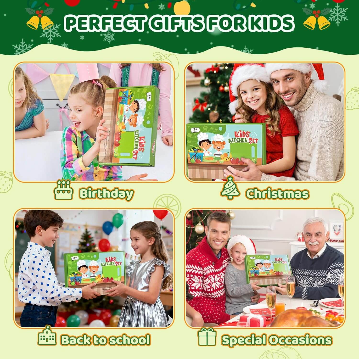 Marevon® Montessori Toddler Knife Set (28PCS)