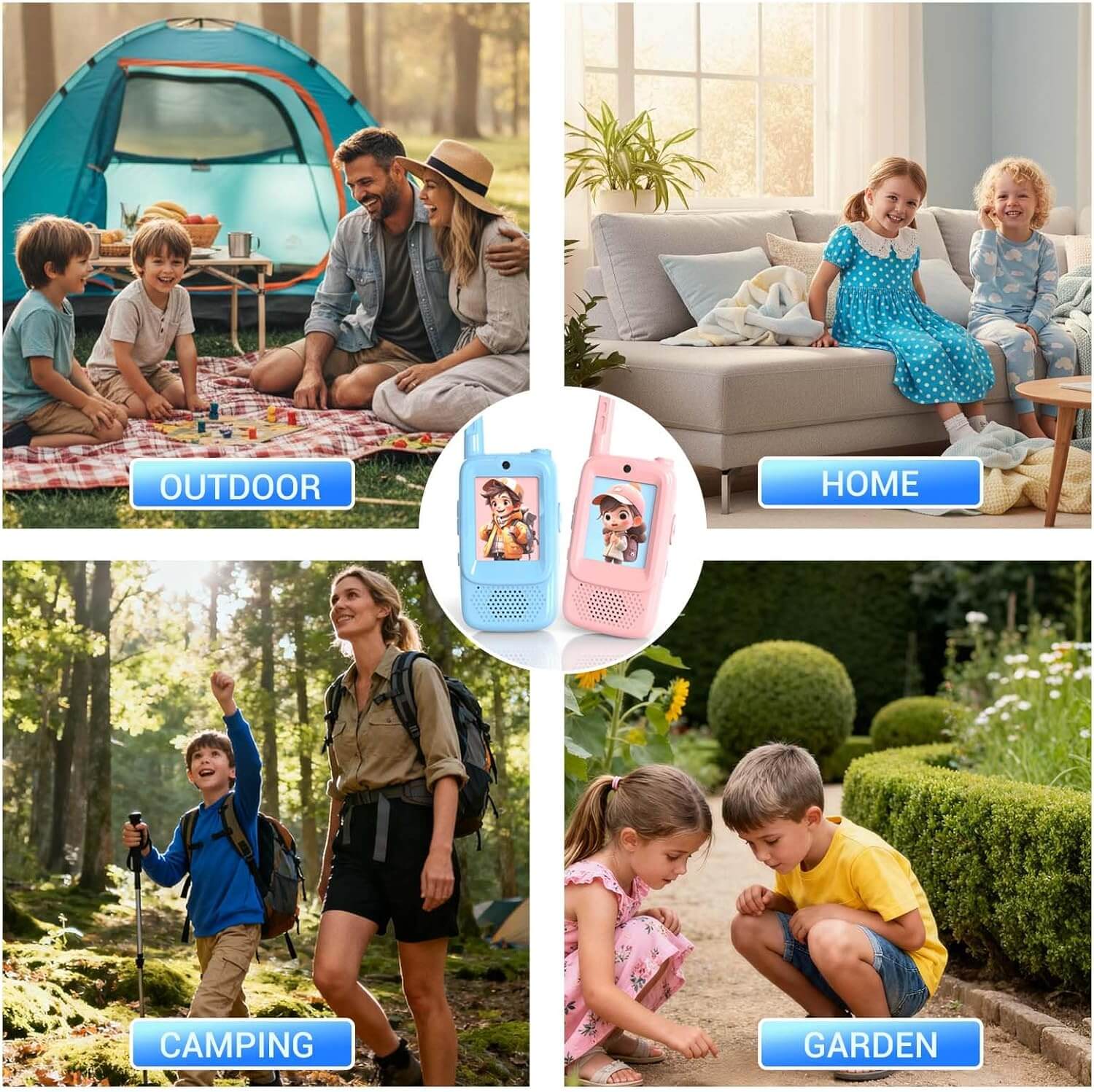 Marevon® HD Video Walkie-Talkies 2025 Edition 