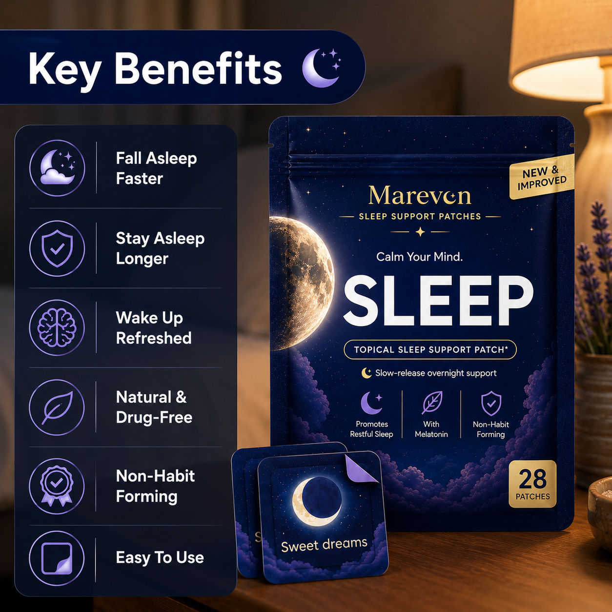 Sleep Support Patches