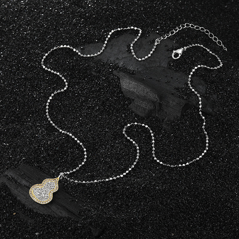 S925 Gourd Necklace-MARDAZA