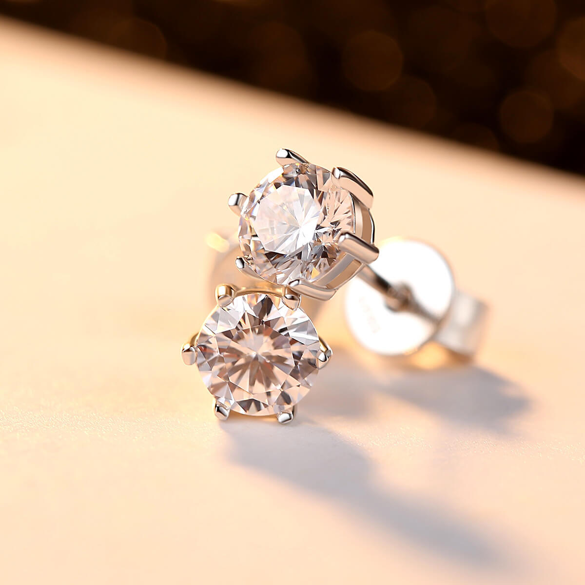 S925 Classic Zircon Earrings-MARDAZA