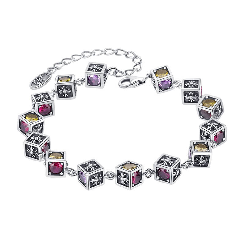 S925 dice bracelet-MARDAZA