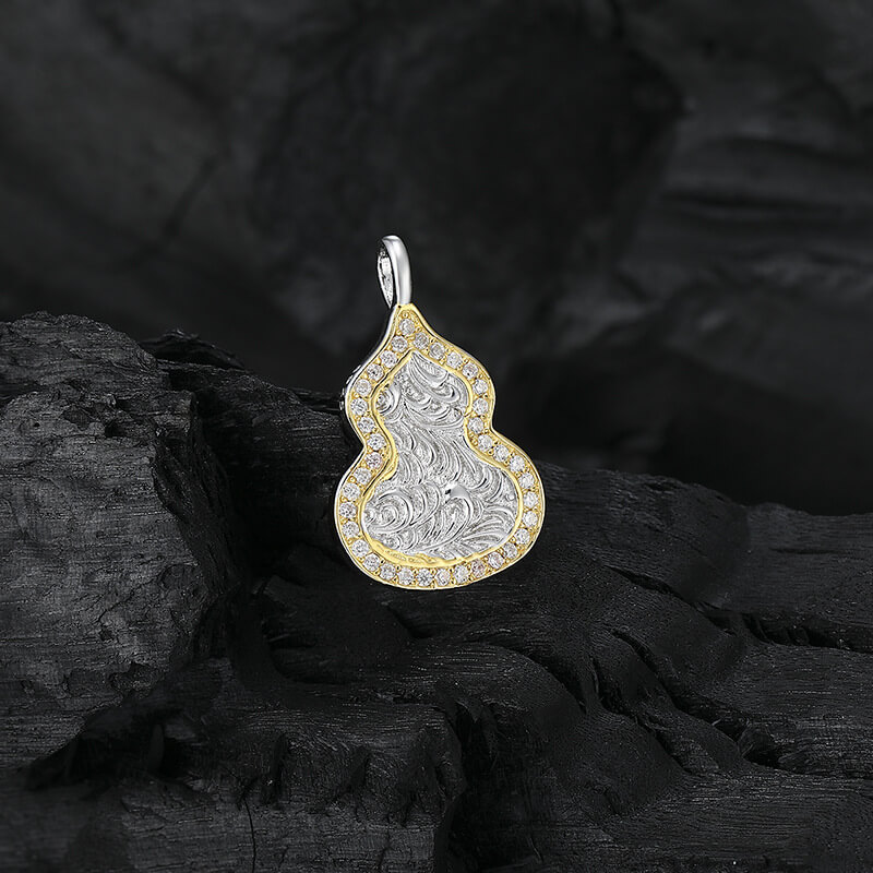 S925 Gourd Necklace-MARDAZA