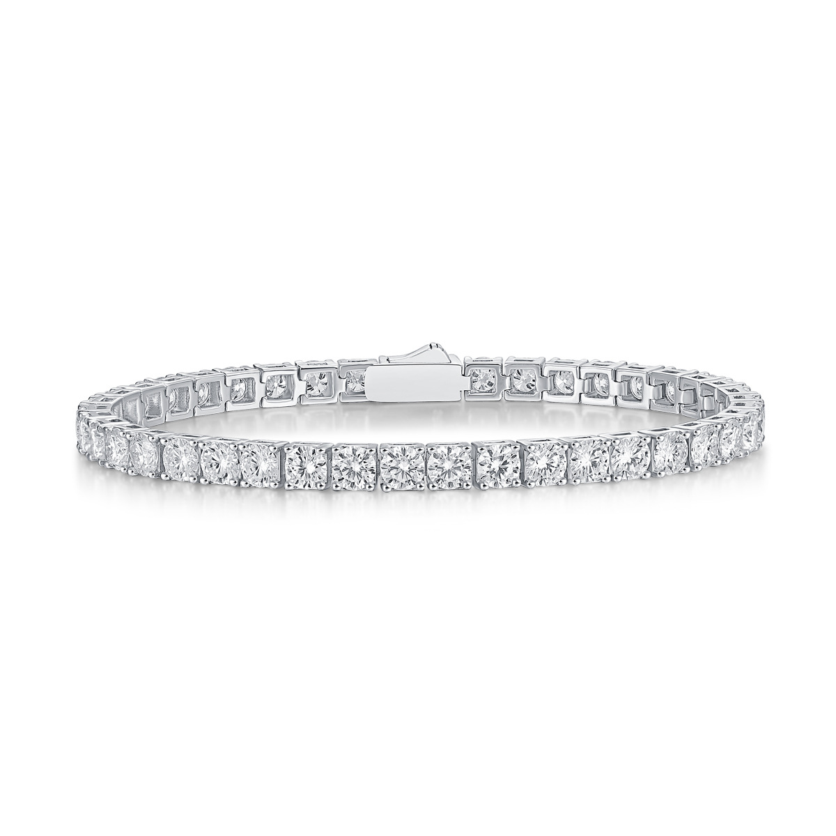 925 Classic Moissanite Bracelet-MARDAZA