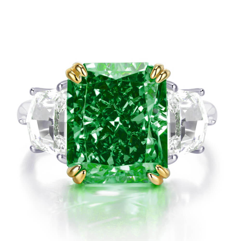 S925 Luxury 13CT High Carbon Diamond Ring-MARDAZA