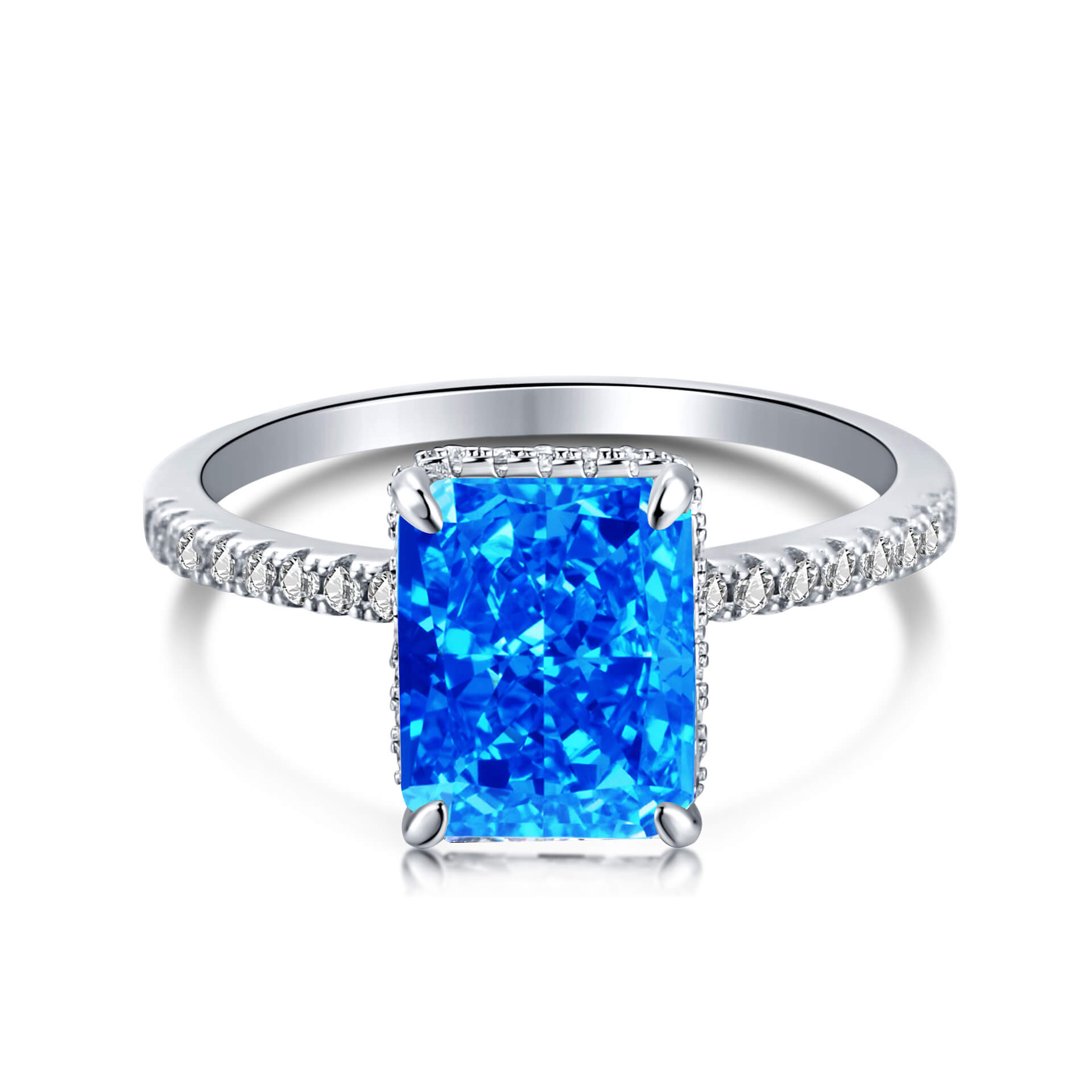 S925 Grade 8A Zircon Ring-MARDAZA
