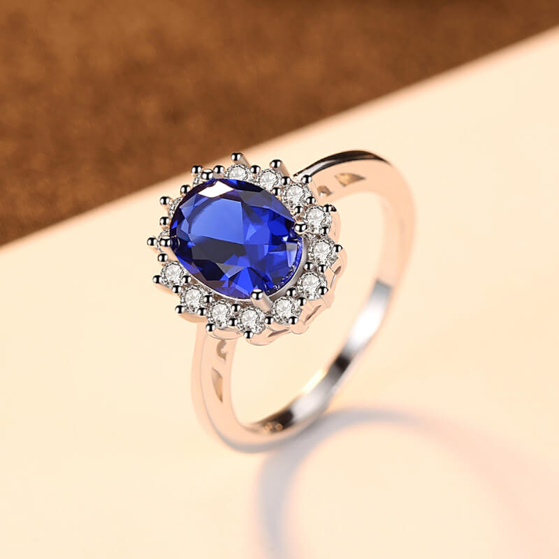S925 Sapphire Ring-MARDAZA