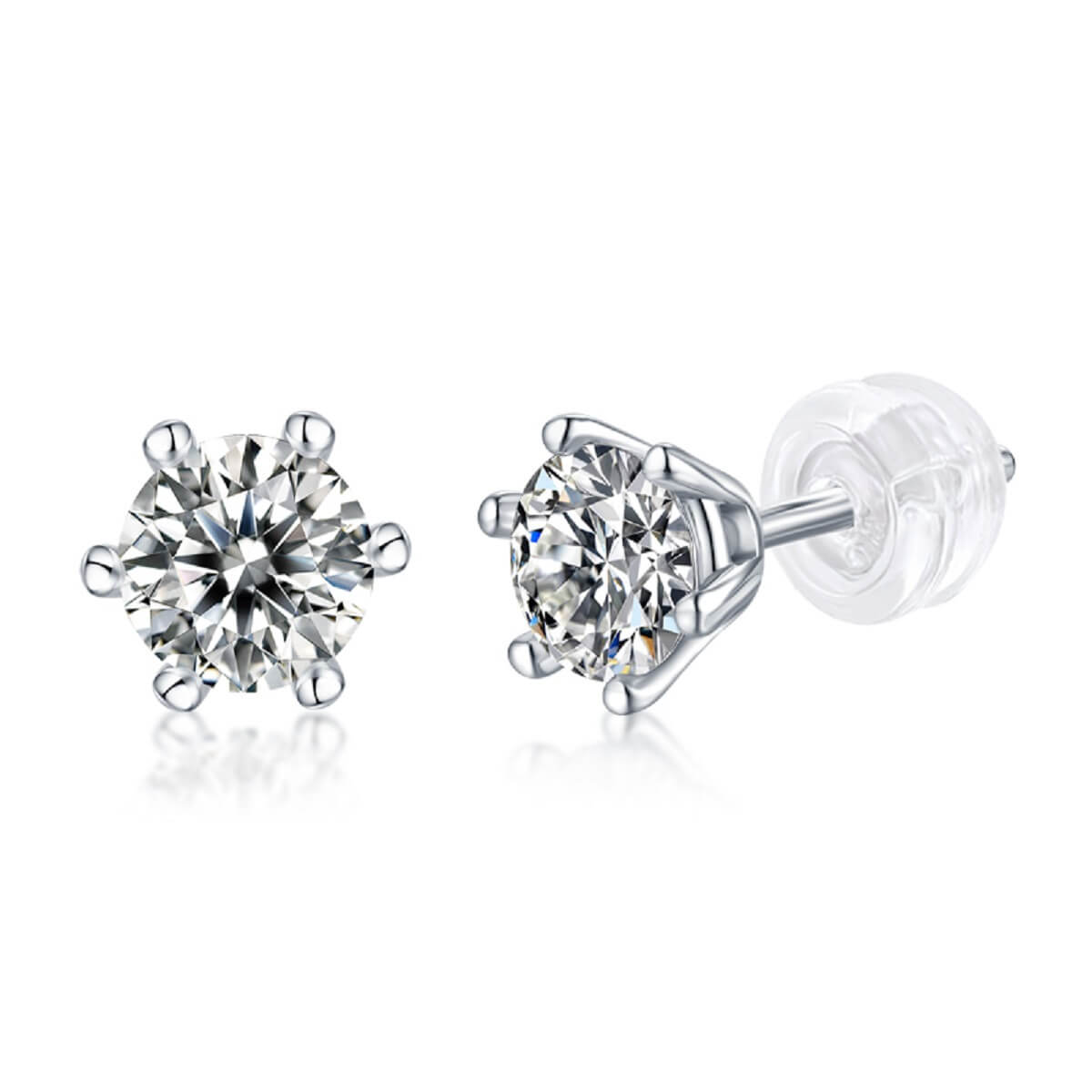  S925 Winter Breeze Moissanite Earrings -MARDAZA