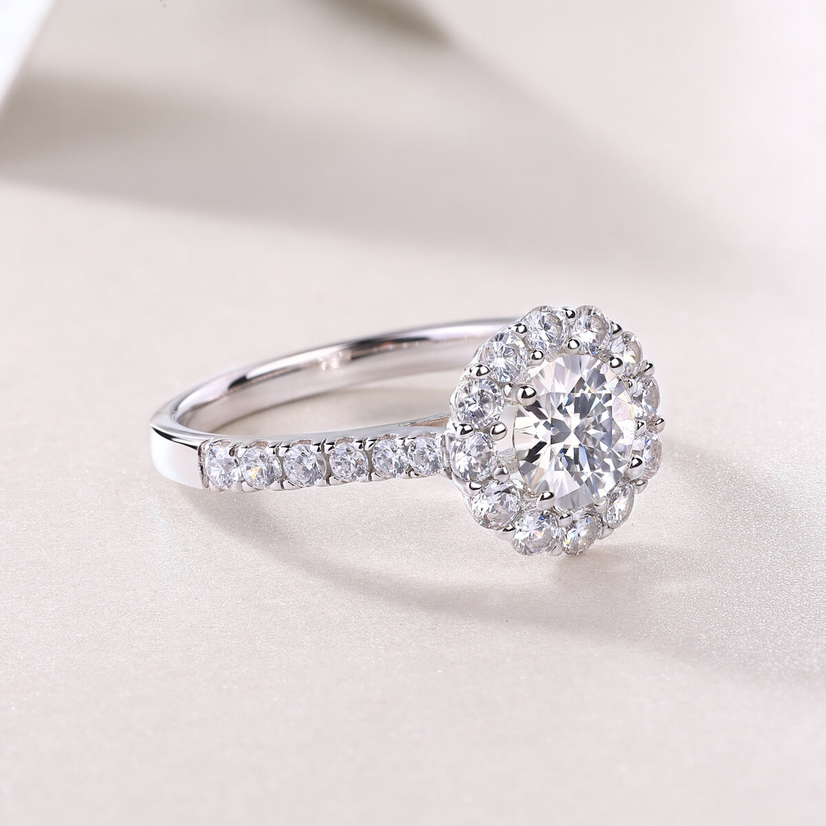 S925 True Love Moissanite Ring-MARDAZA