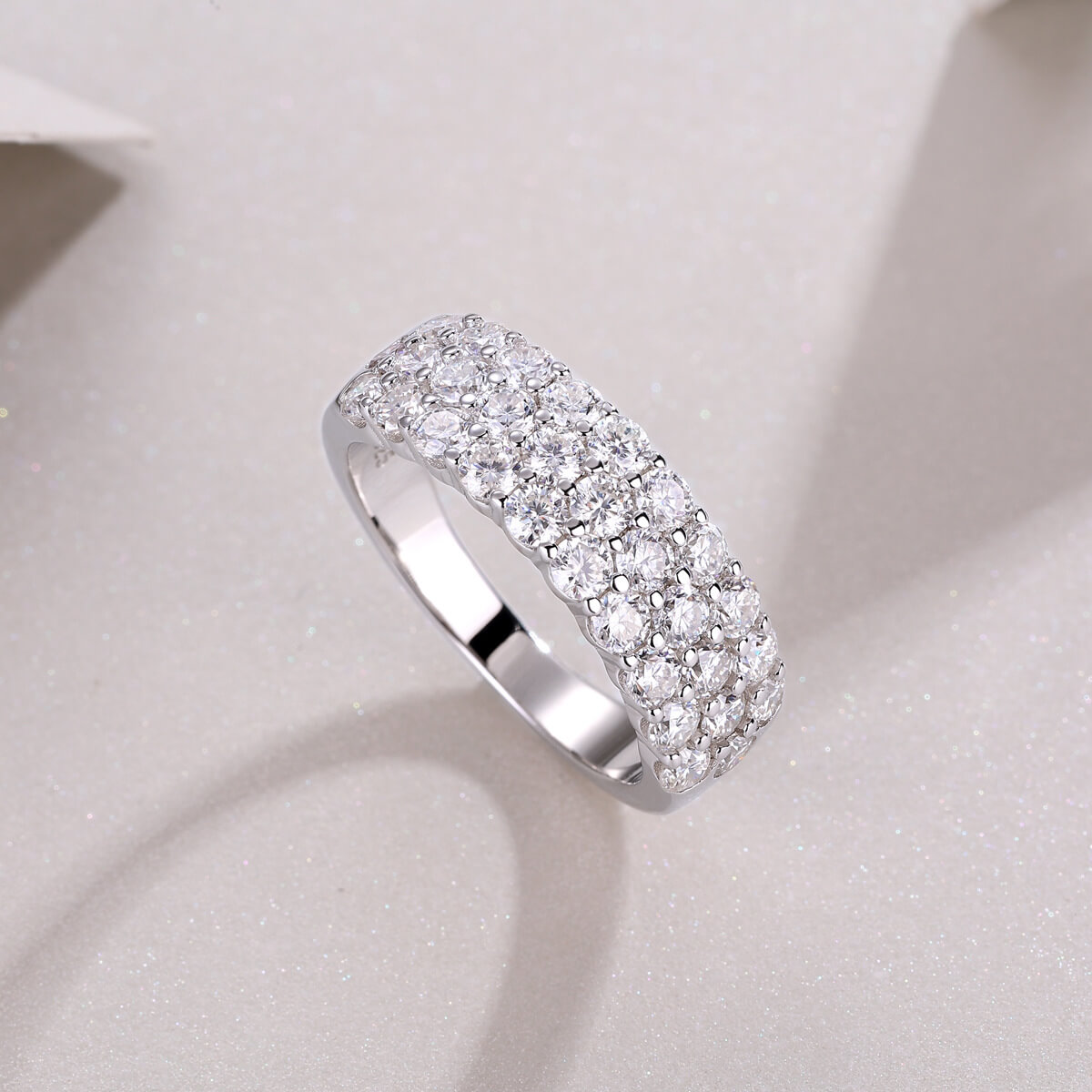 S925 Moissanite Phantom Ring-MARDAZA